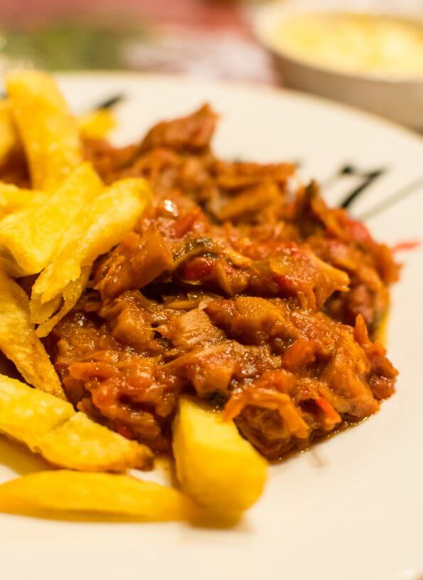 Vegan Jackfruit Goulash stew